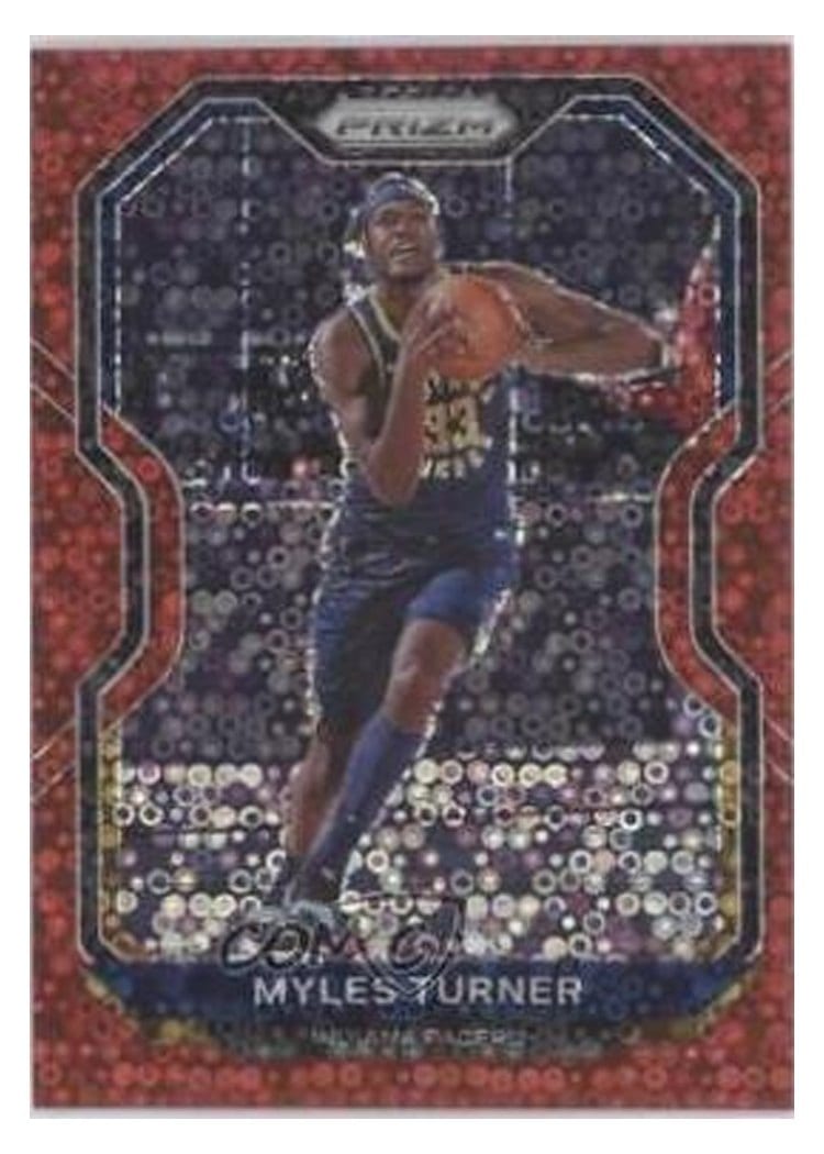 2020-21 Panini Prizm Base Set Myles Turner #240 card