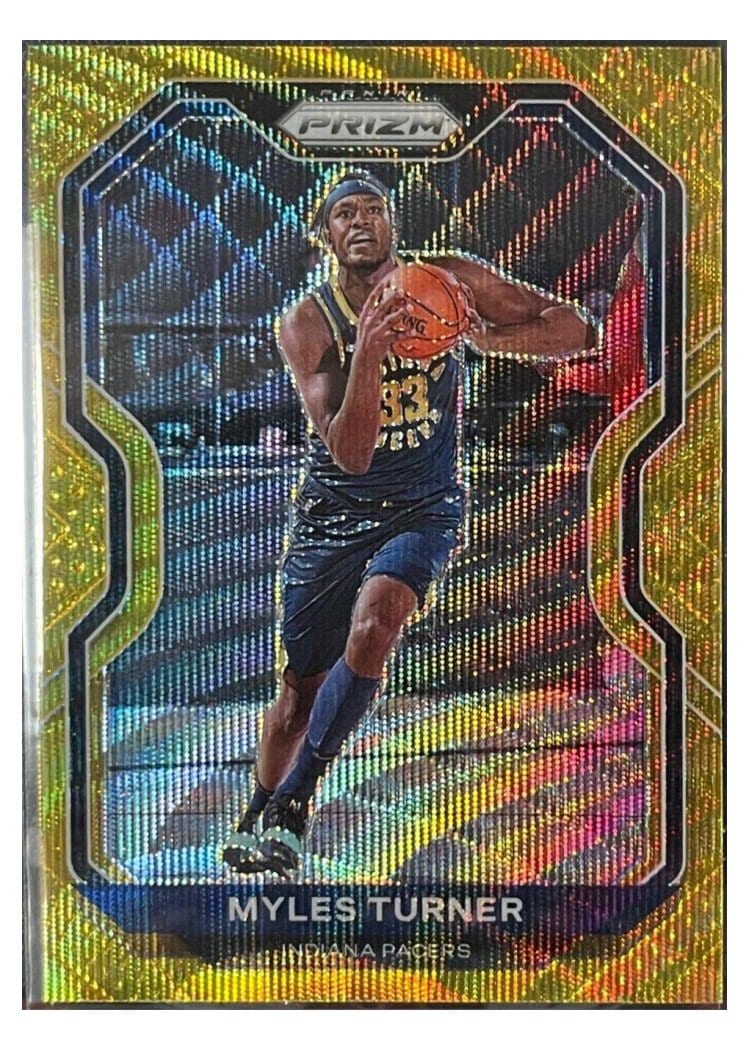2020-21 Panini Prizm Base Set Myles Turner #240 card