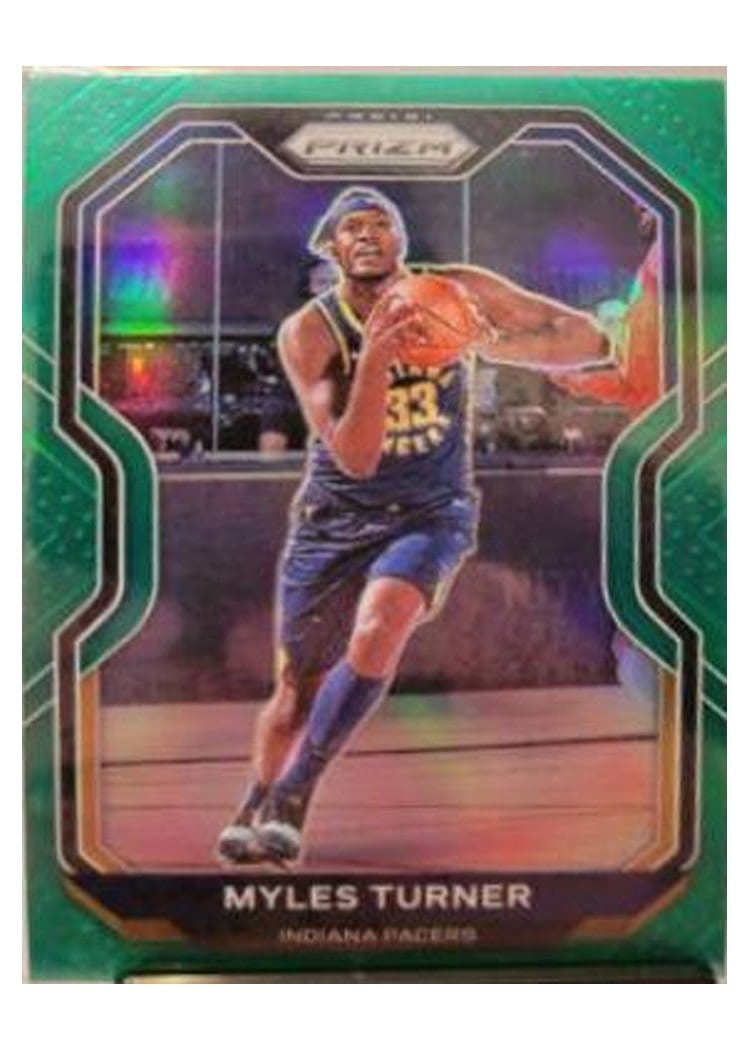 2020-21 Panini Prizm Base Set Myles Turner #240 card