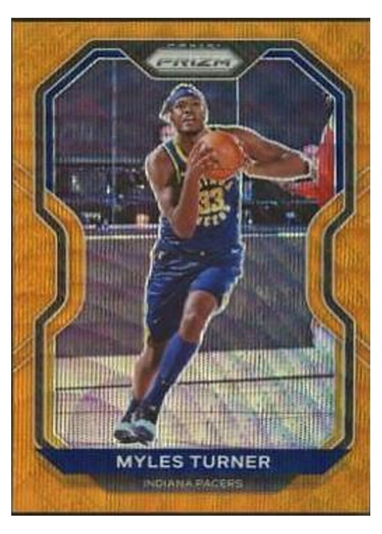 2020-21 Panini Prizm Base Set Myles Turner #240 card