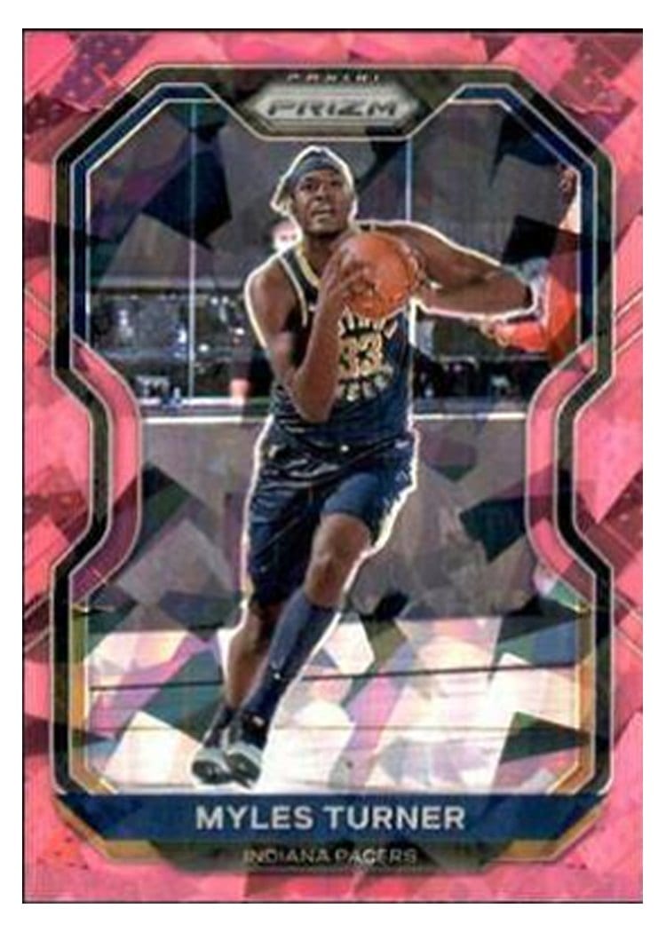 2020-21 Panini Prizm Base Set Myles Turner #240 card