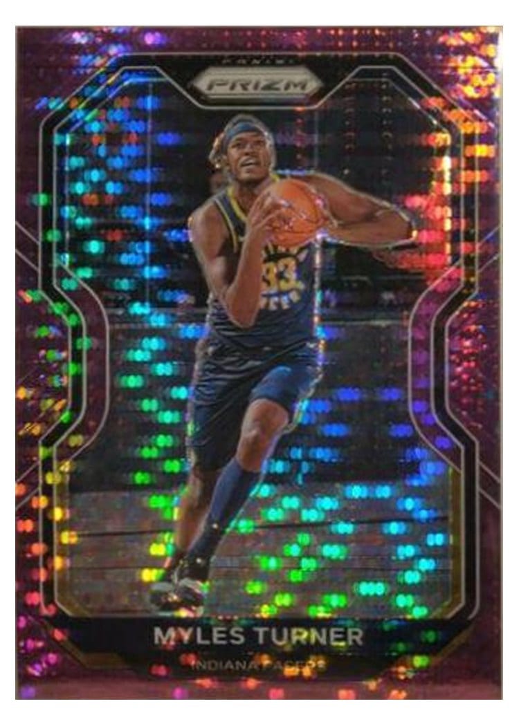 2020-21 Panini Prizm Base Set Myles Turner #240 card