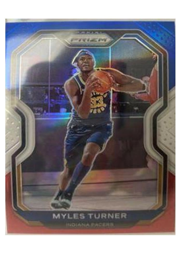 2020-21 Panini Prizm Base Set Myles Turner #240 card