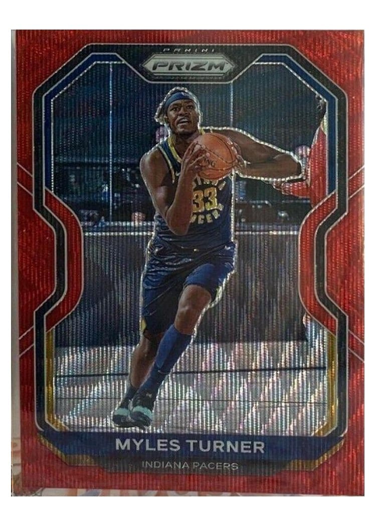 2020-21 Panini Prizm Base Set Myles Turner #240 card