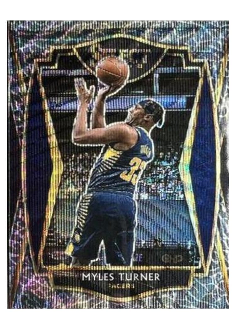 2020-21 Panini Select Base Set Myles Turner #157 card