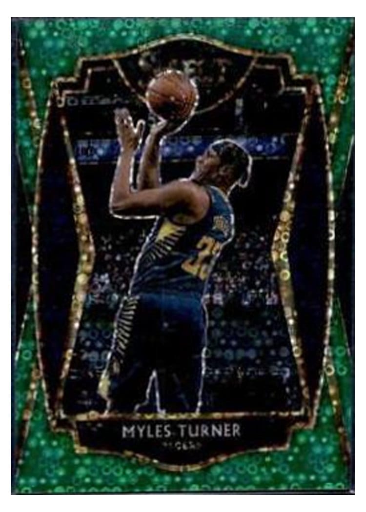 2020-21 Panini Select Base Set Myles Turner #157 card