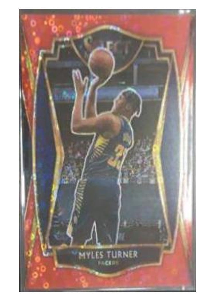 2020-21 Panini Select Base Set Myles Turner #157 card