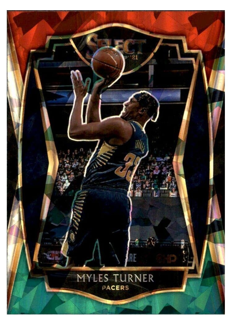 2020-21 Panini Select Base Set Myles Turner #157 card