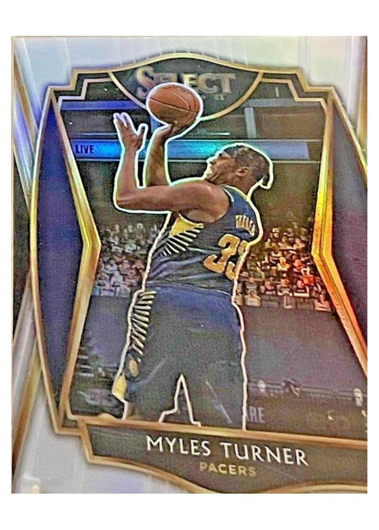 2020-21 Panini Select Base Set Myles Turner #157 card