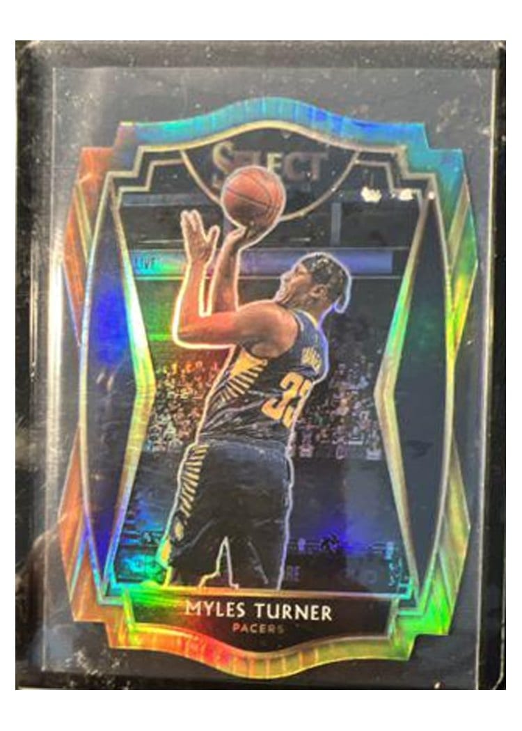 2020-21 Panini Select Base Set Myles Turner #157 card