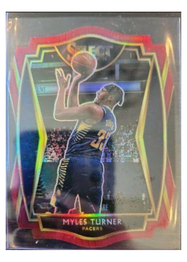 2020-21 Panini Select Base Set Myles Turner #157 card