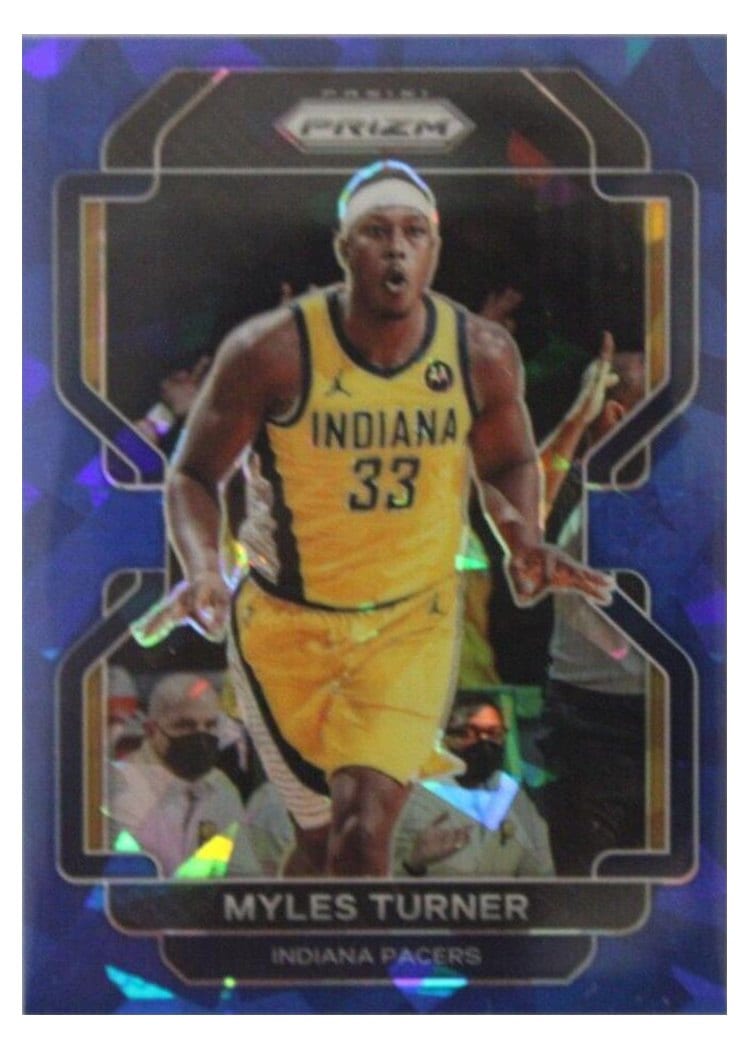 2021-22 Panini Prizm Base Set Myles Turner #175 card