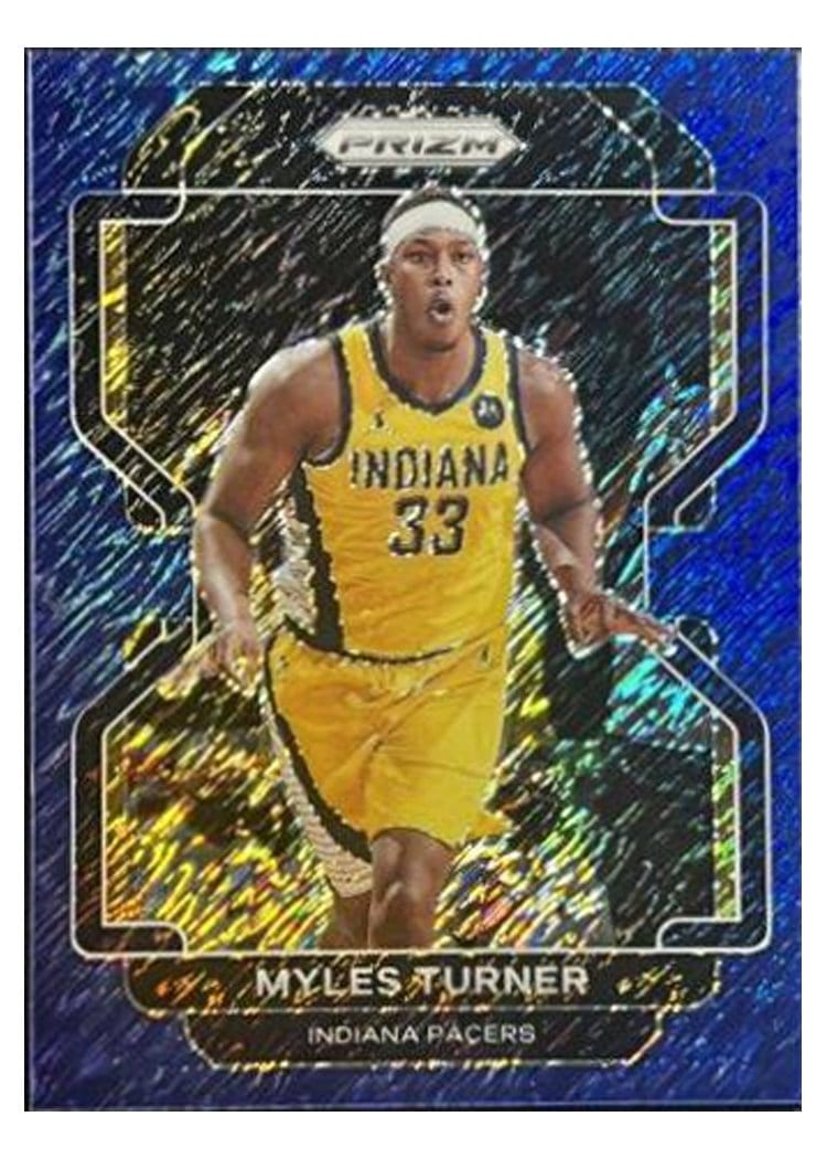 2021-22 Panini Prizm Base Set Myles Turner #175 card