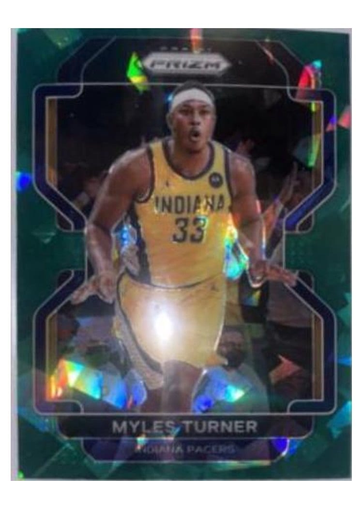2021-22 Panini Prizm Base Set Myles Turner #175 card