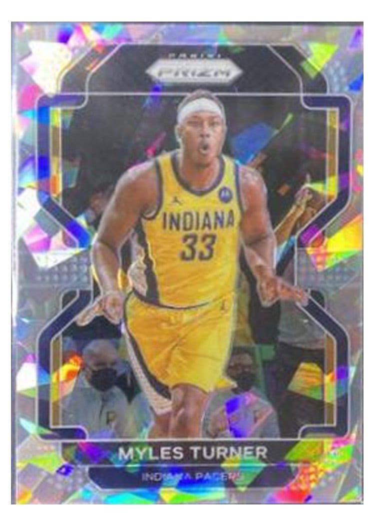 2021-22 Panini Prizm Base Set Myles Turner #175 card