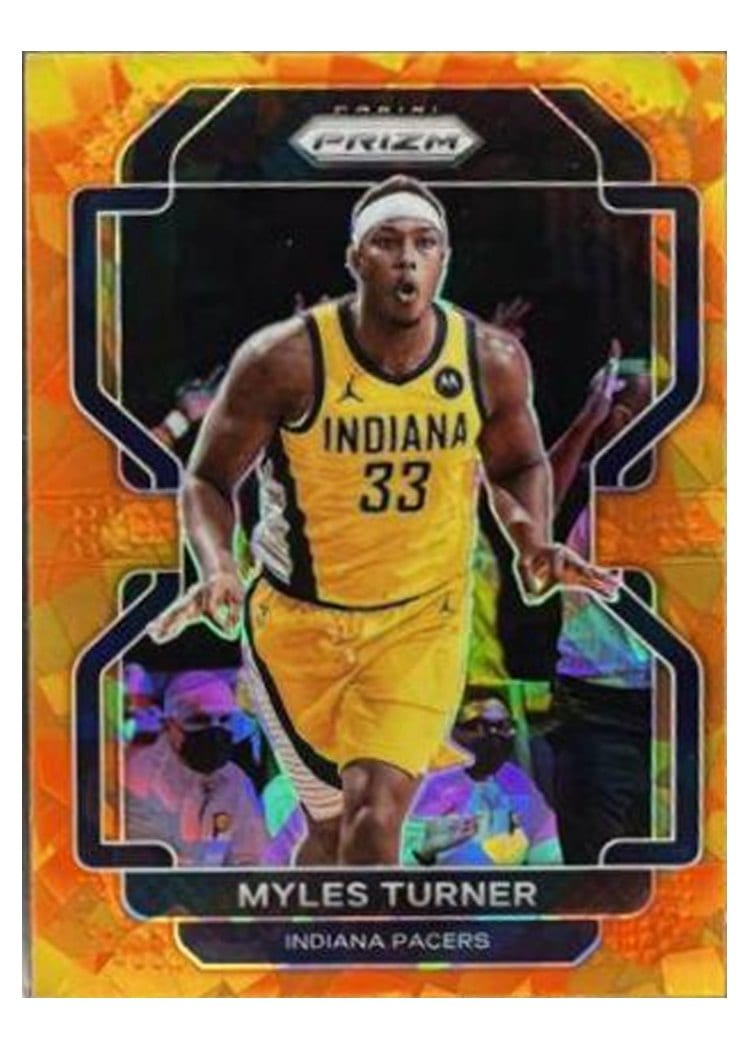 2021-22 Panini Prizm Base Set Myles Turner #175 card