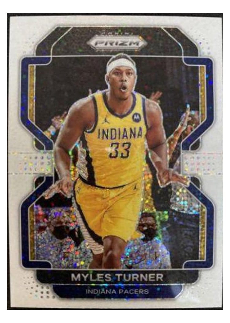 2021-22 Panini Prizm Base Set Myles Turner #175 card