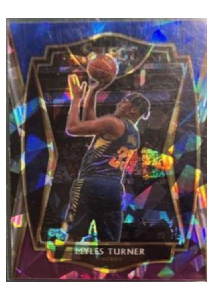 2021-22 Panini Select Base Set Myles Turner #201 card