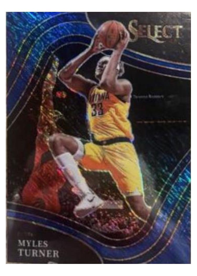 2021-22 Panini Select Base Set Myles Turner #201 card