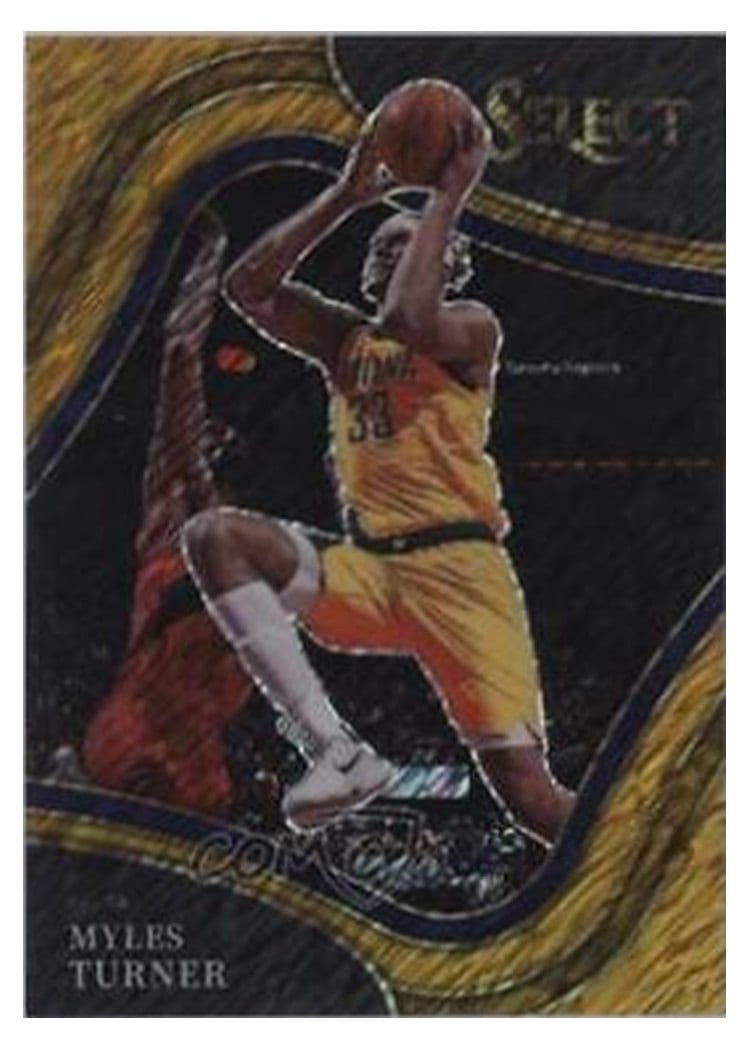 2021-22 Panini Select Base Set Myles Turner #201 card
