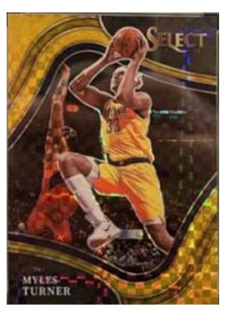 2021-22 Panini Select Base Set Myles Turner #201 card