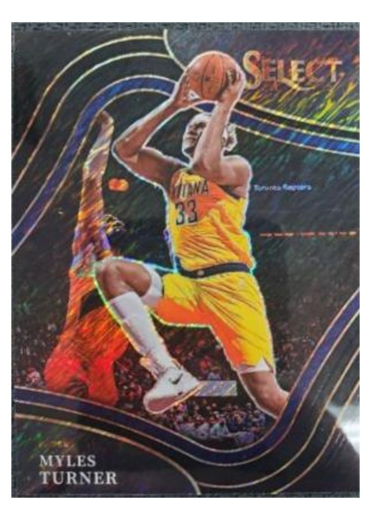 2021-22 Panini Select Base Set Myles Turner #201 card