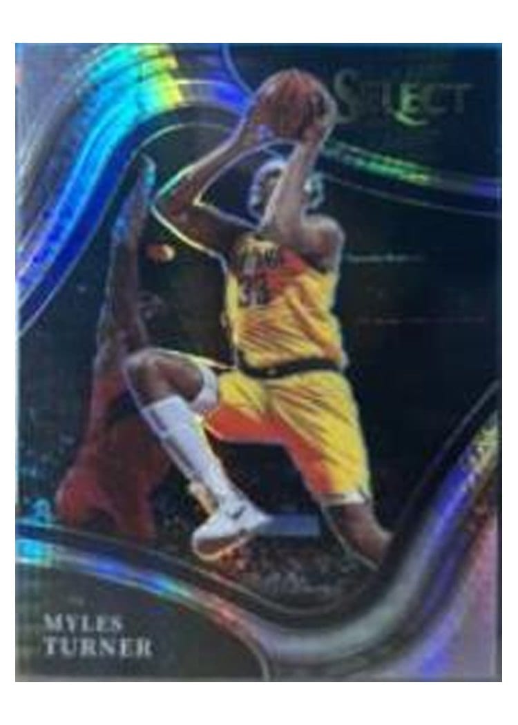 2021-22 Panini Select Base Set Myles Turner #201 card