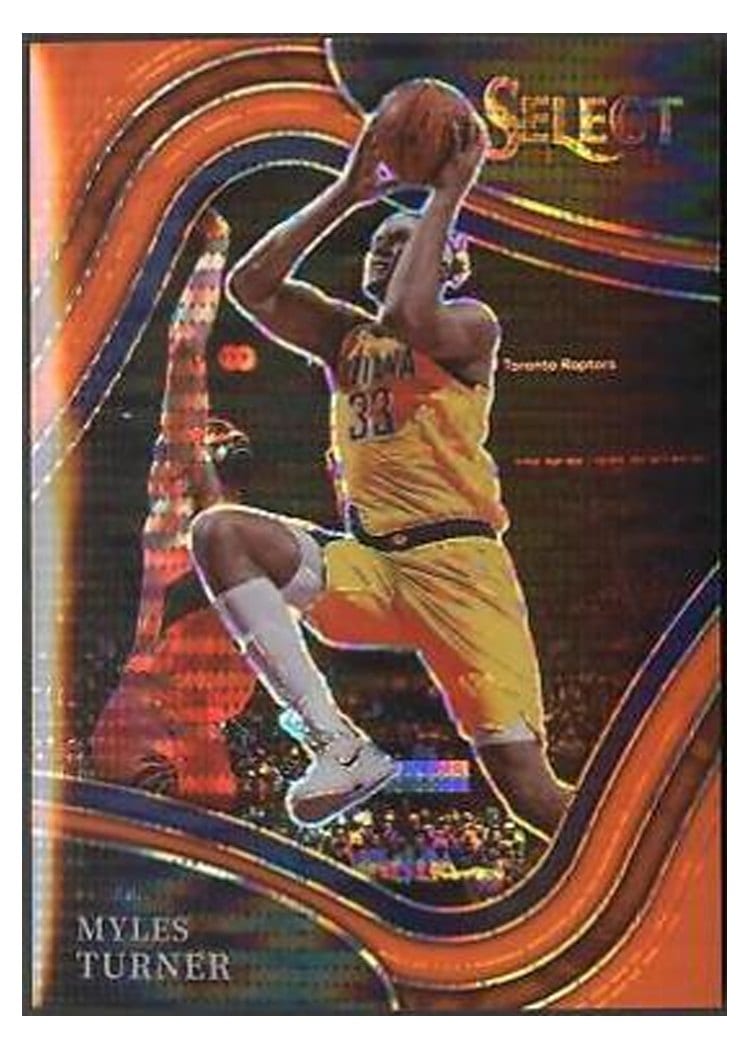 2021-22 Panini Select Base Set Myles Turner #201 card
