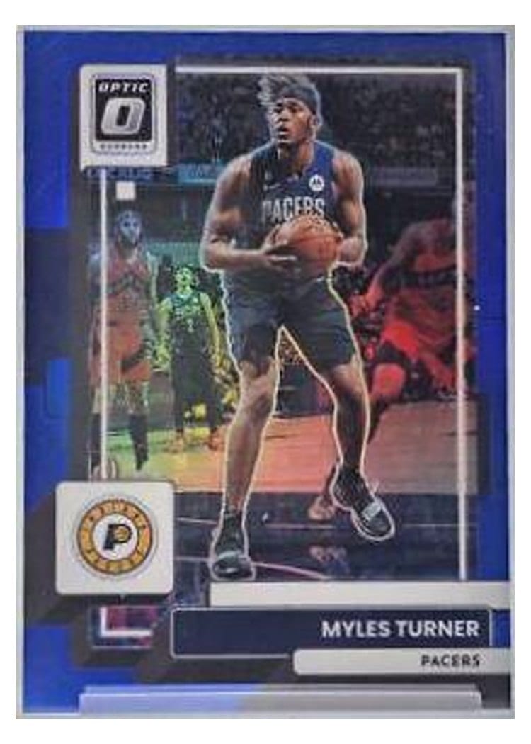 2022-23 Donruss Optic Base Set Myles Turner #89 card