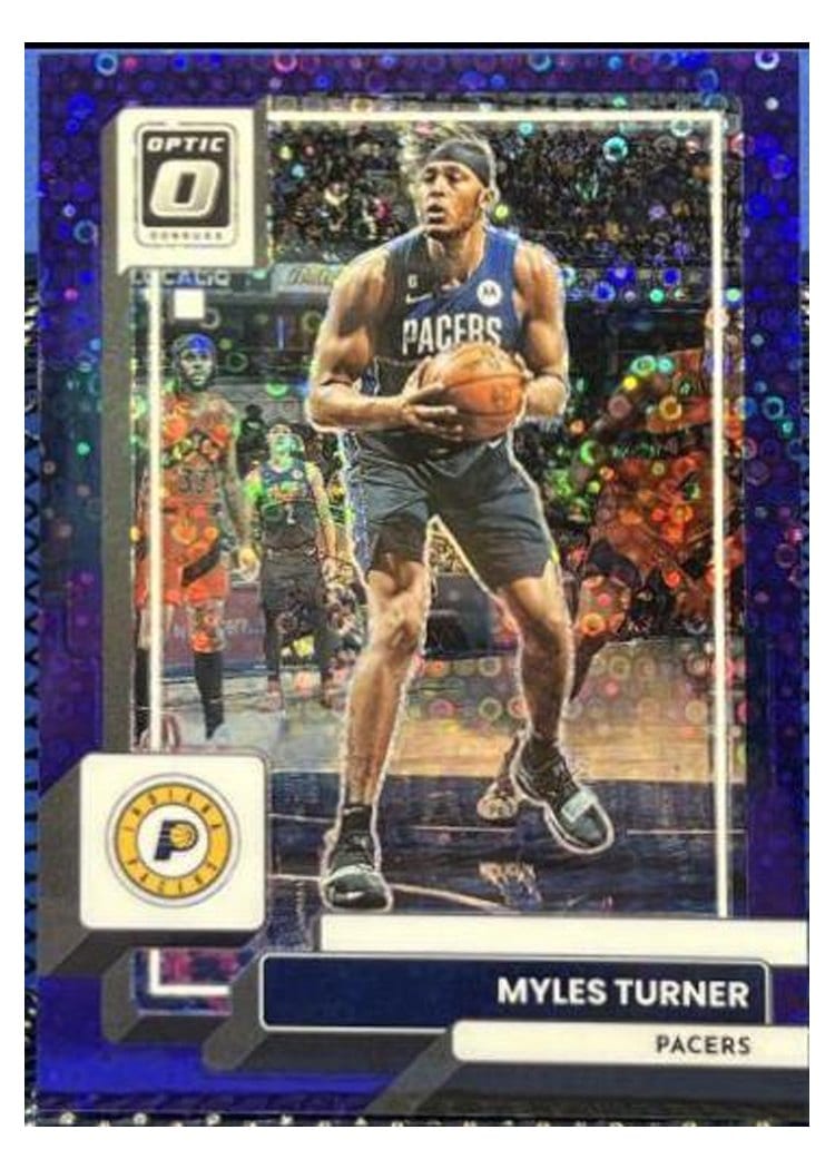 2022-23 Donruss Optic Base Set Myles Turner #89 card