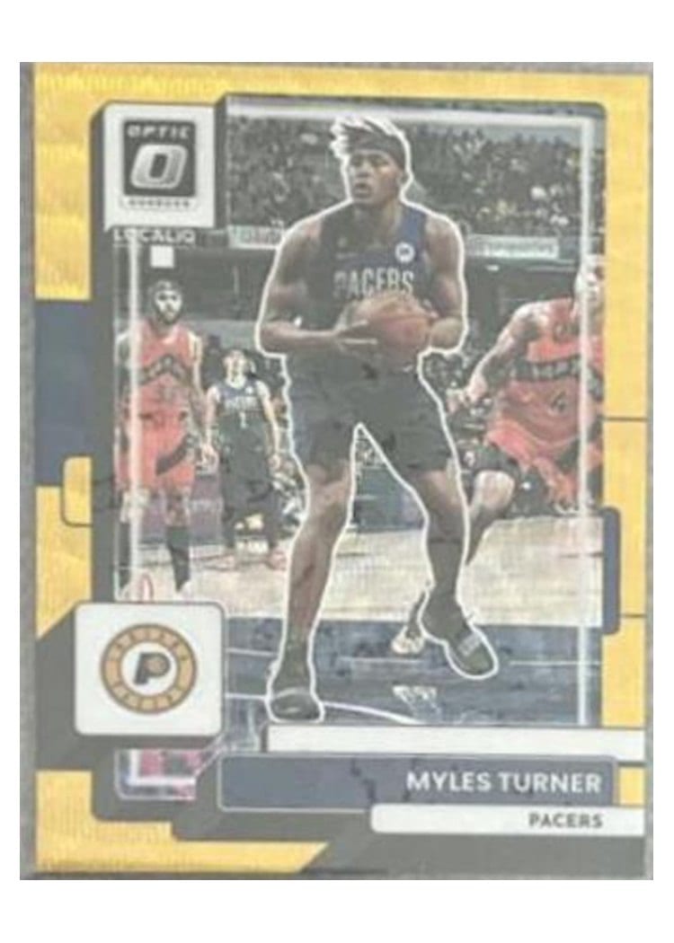 2022-23 Donruss Optic Base Set Myles Turner #89 card