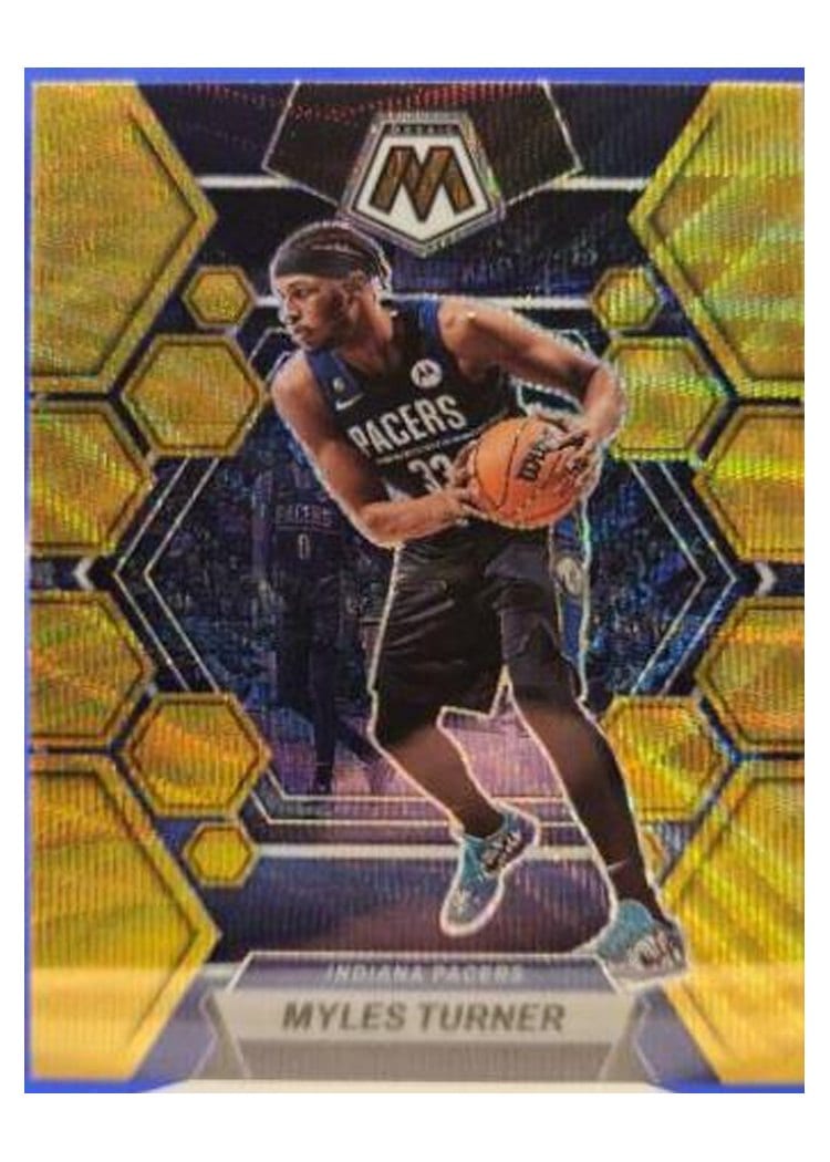 2022-23 Panini Mosaic Base Set Myles Turner #36 card