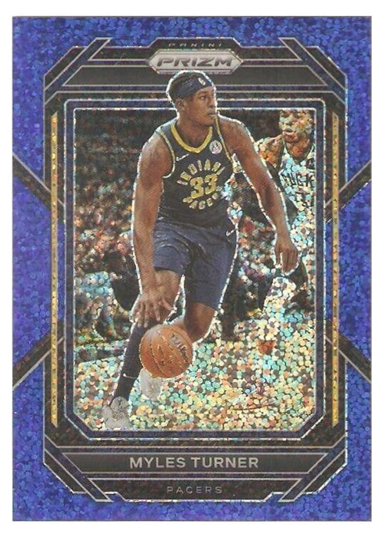 2022-23 Panini Prizm Base Set Myles Turner #108 card