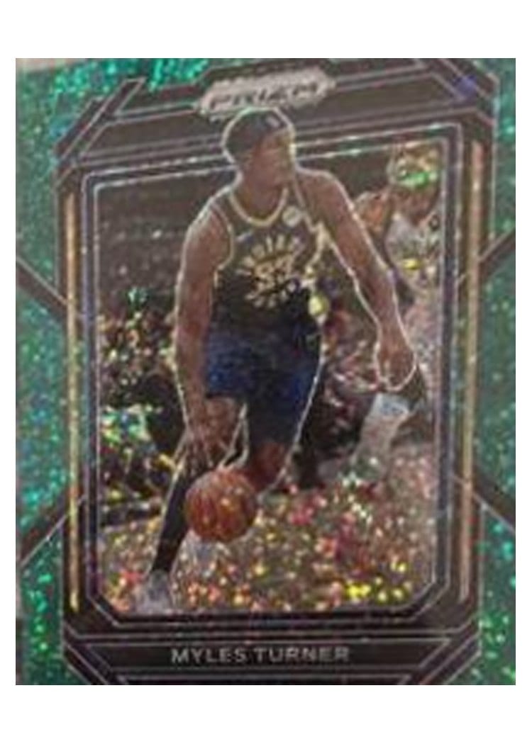 2022-23 Panini Prizm Base Set Myles Turner #108 card