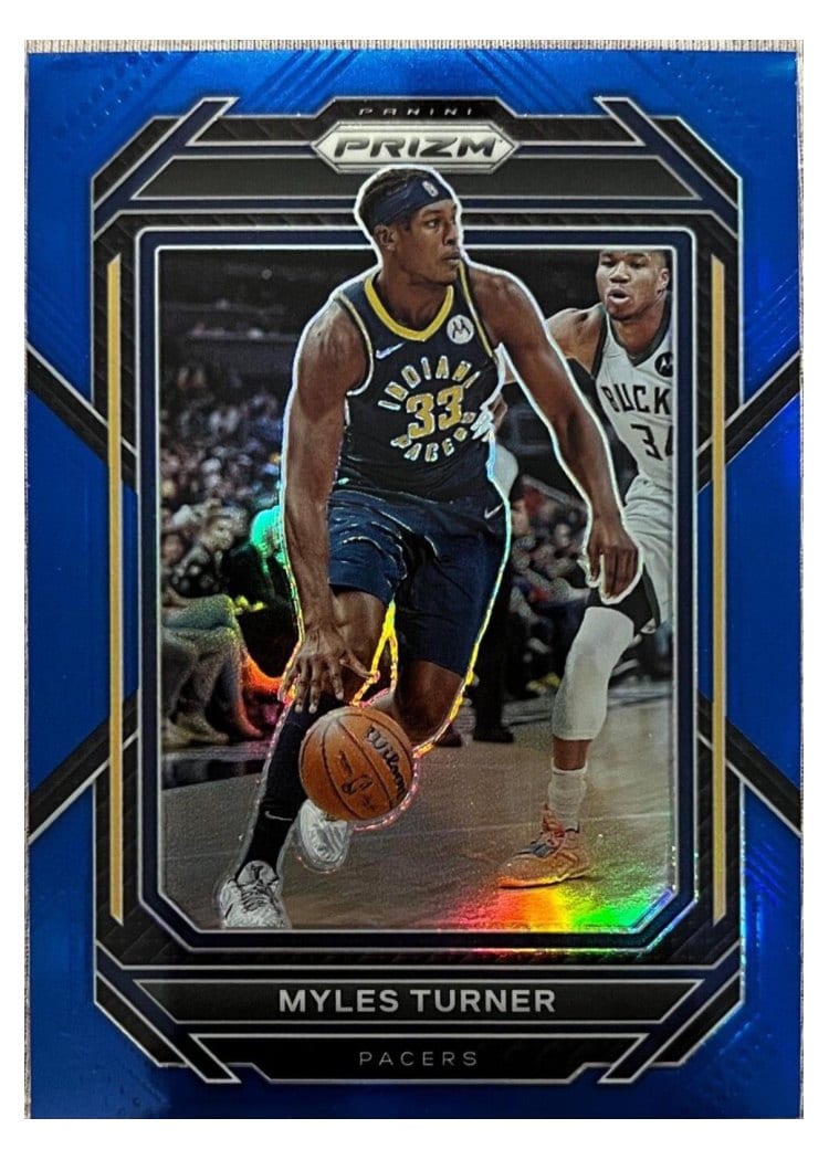 2022-23 Panini Prizm Base Set Myles Turner #108 card