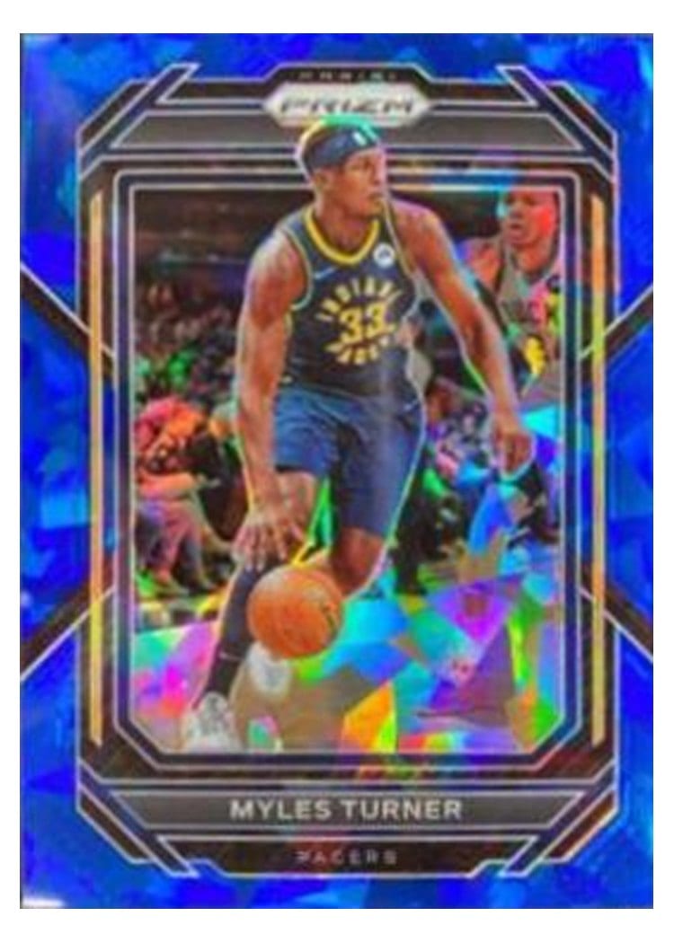 2022-23 Panini Prizm Base Set Myles Turner #108 card