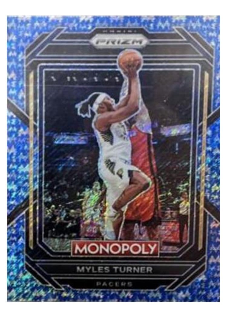 2022-23 Panini Prizm Base Set Myles Turner #108 card