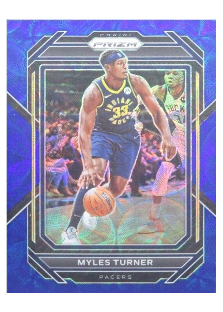 2022-23 Panini Prizm Base Set Myles Turner #108 card
