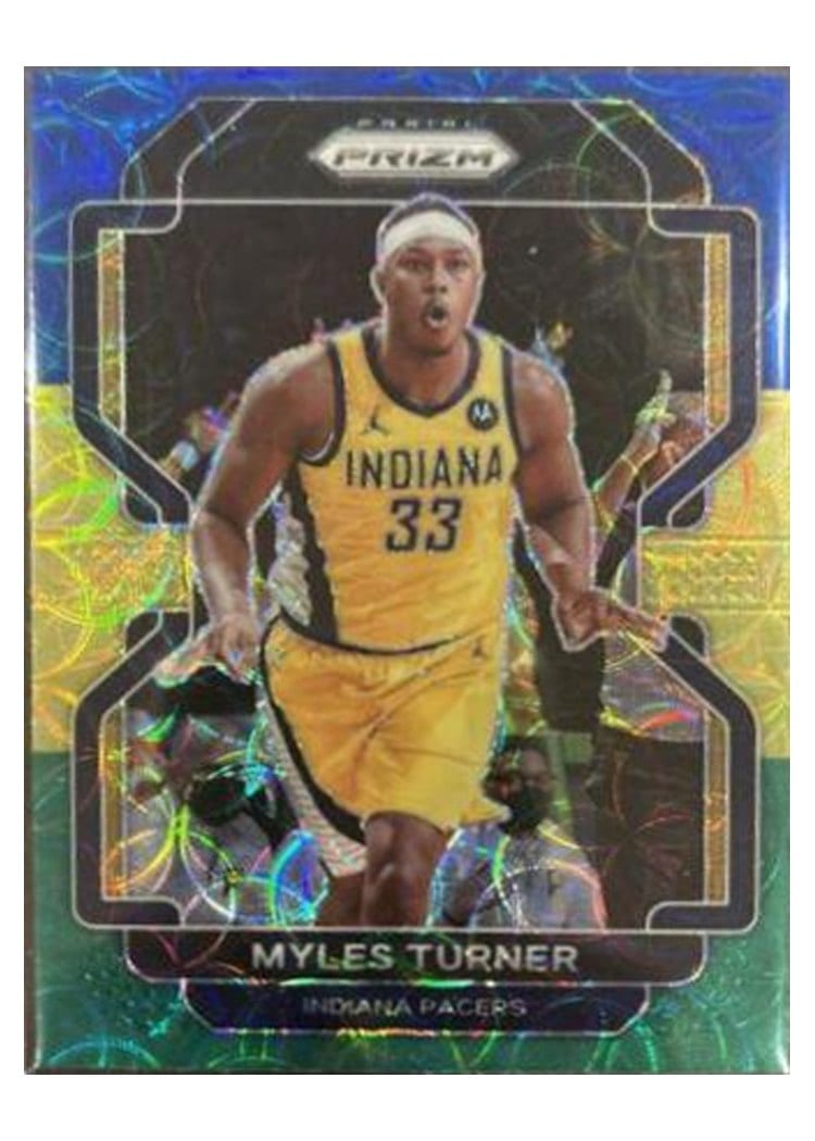 2022-23 Panini Prizm Base Set Myles Turner #108 card