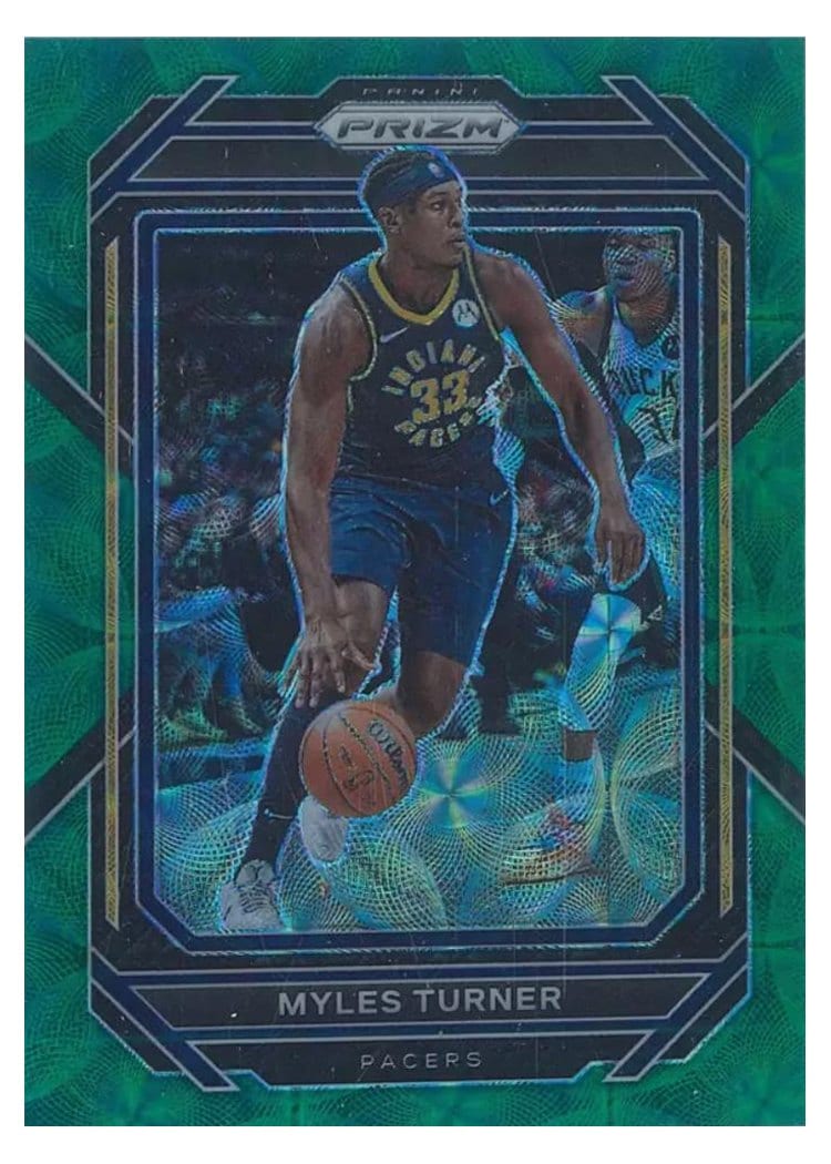 2022-23 Panini Prizm Base Set Myles Turner #108 card