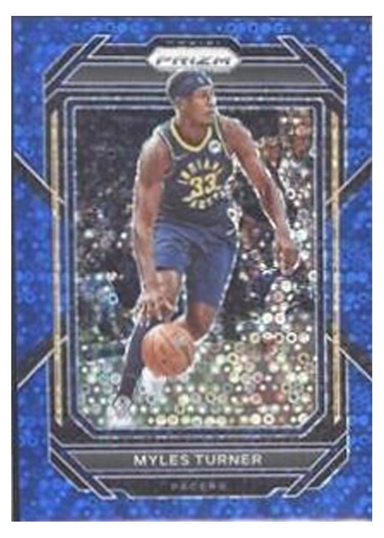 2022-23 Panini Prizm Base Set Myles Turner #108 card