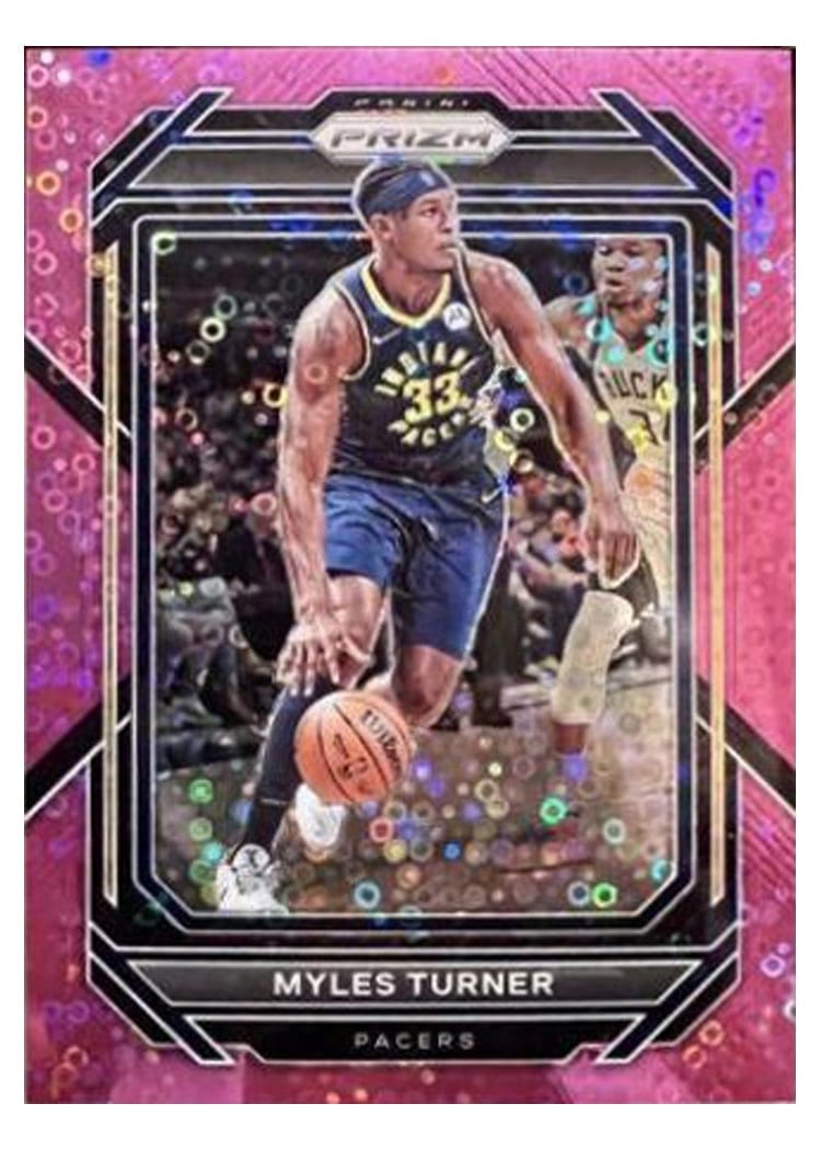 2022-23 Panini Prizm Base Set Myles Turner #108 card