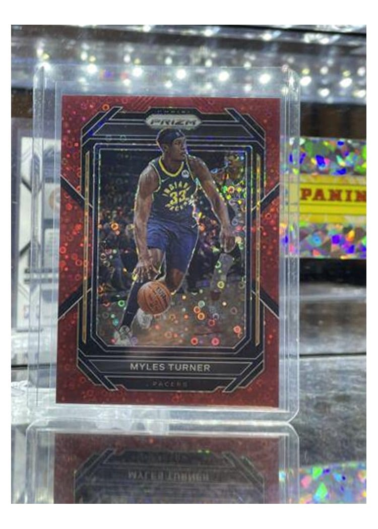 2022-23 Panini Prizm Base Set Myles Turner #108 card