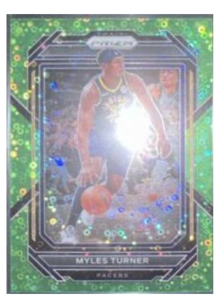 2022-23 Panini Prizm Base Set Myles Turner #108 card