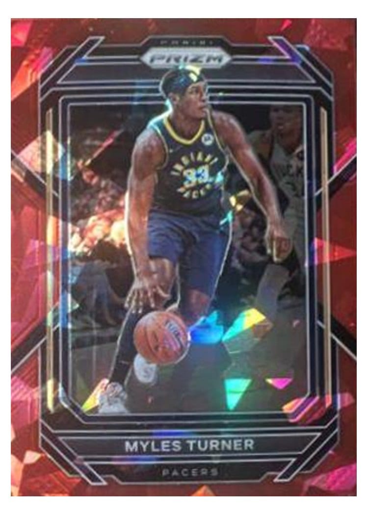 2022-23 Panini Prizm Base Set Myles Turner #108 card