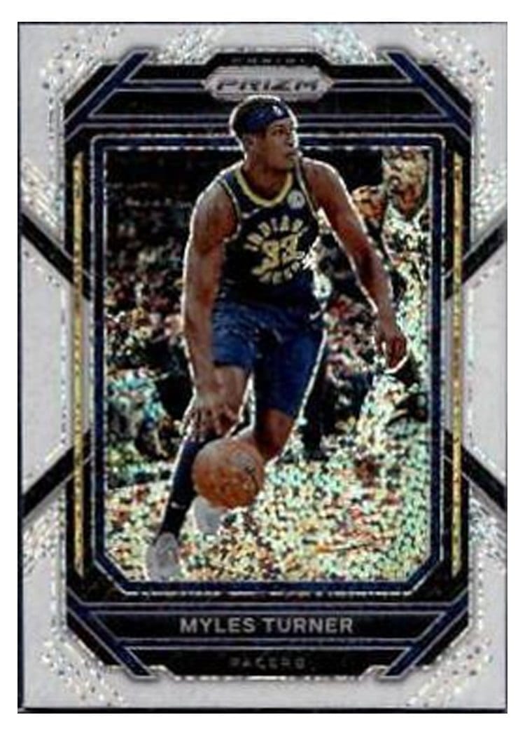 2022-23 Panini Prizm Base Set Myles Turner #108 card
