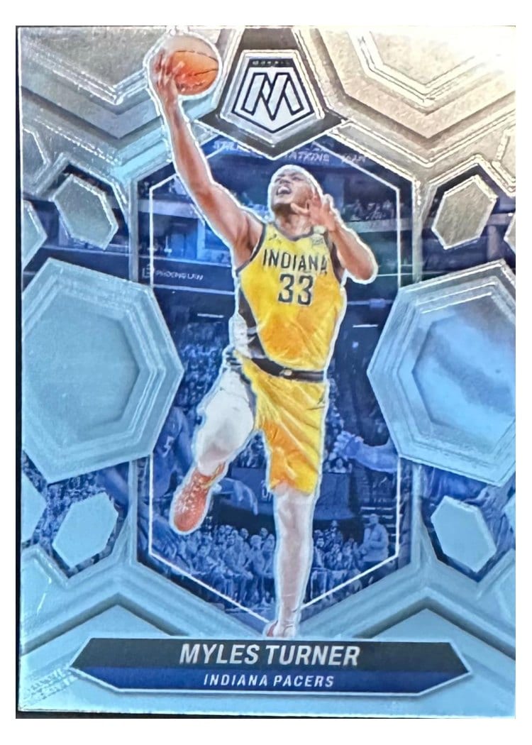 2023-24 Panini Mosaic Base Set Myles Turner #198 card