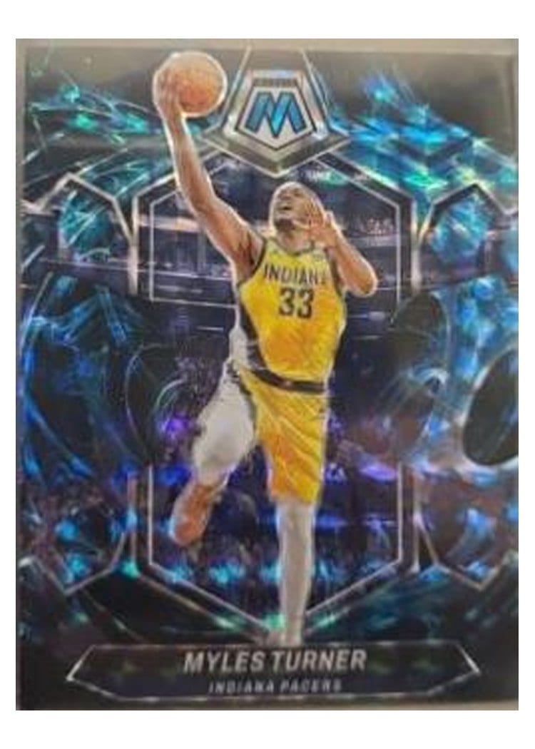 2023-24 Panini Mosaic Base Set Myles Turner #198 card