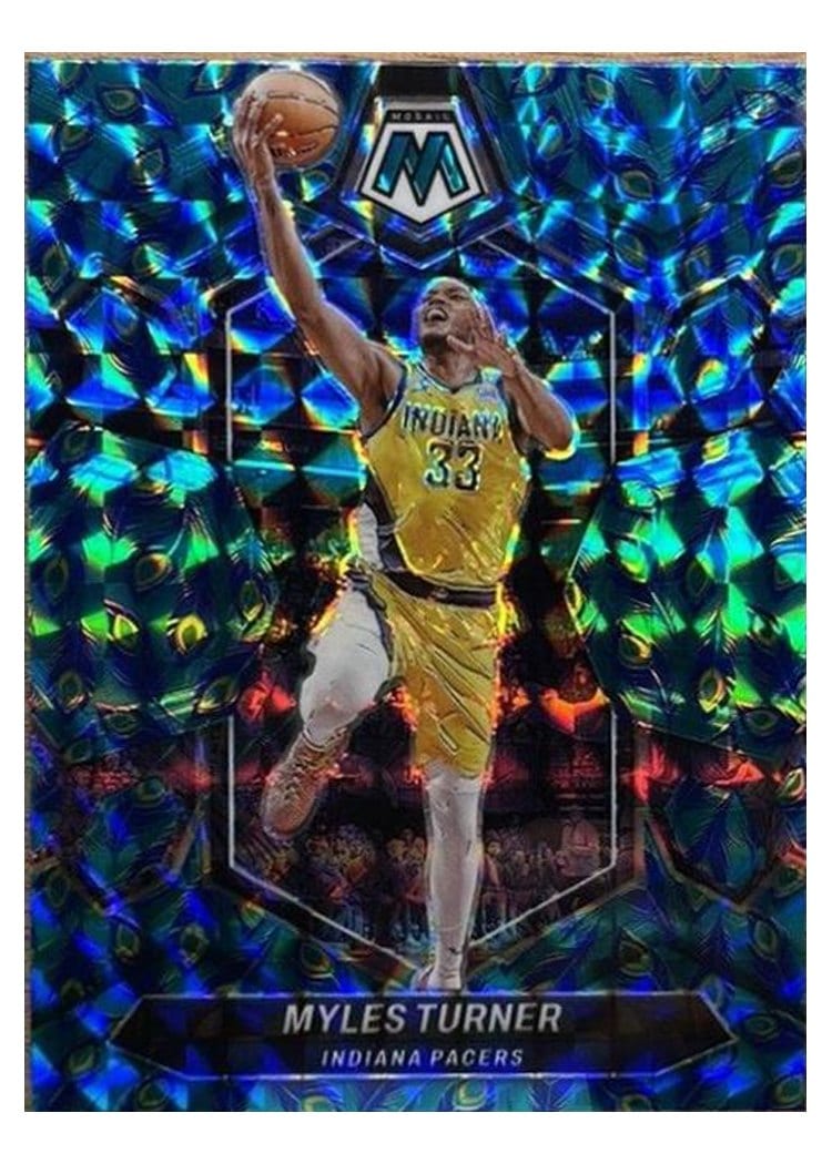 2023-24 Panini Mosaic Base Set Myles Turner #198 card