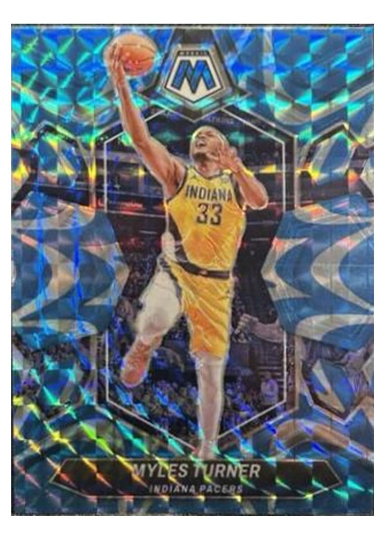 2023-24 Panini Mosaic Base Set Myles Turner #198 card